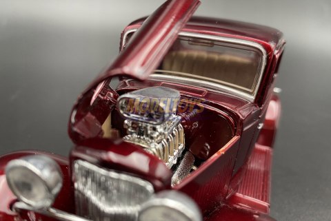 Ford Coupe 1932 model metalowy 1:24 Motormax 73251 Ford Coupe 1932 model metalowy 1:24 Motormax 73251