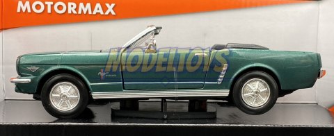 Ford MUSTANG 1/2 1964 cabrio 1:24 Motormax 73212 Ford MUSTANG 1/2 1964 cabrio 1:24 Motormax 73212