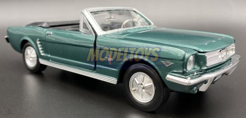 Ford MUSTANG 1/2 1964 cabrio 1:24 Motormax 73212 Ford MUSTANG 1/2 1964 cabrio 1:24 Motormax 73212