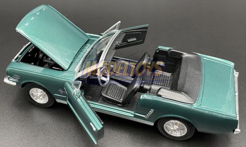 Ford MUSTANG 1/2 1964 cabrio 1:24 Motormax 73212 Ford MUSTANG 1/2 1964 cabrio 1:24 Motormax 73212