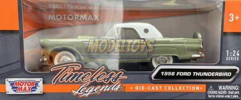 Ford Thunderbird Hard Top 1956 1:24 Motormax 73312 Ford Thunderbird Hard Top 1956 1:24 Motormax 73312