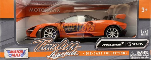 McLaren Senna orange 1:24 Motormax 79355 McLaren Senna orange 1:24 Motormax 79355