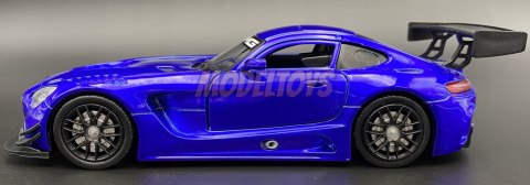 Mercedes Benz AMG GT3 blue 1:24 Motormax 73386 Mercedes Benz AMG GT3 blue 1:24 Motormax 73386