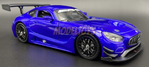 Mercedes Benz AMG GT3 blue 1:24 Motormax 73386 Mercedes Benz AMG GT3 blue 1:24 Motormax 73386