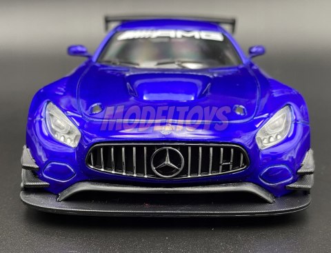 Mercedes Benz AMG GT3 blue 1:24 Motormax 73386 Mercedes Benz AMG GT3 blue 1:24 Motormax 73386