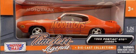Pontiac GTO Judge 1969 1:24 Motormax 73242 Pontiac GTO Judge 1969 1:24 Motormax 73242
