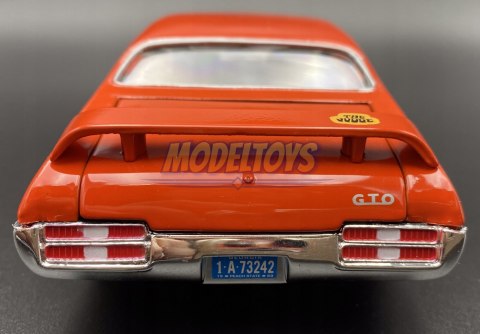 Pontiac GTO Judge 1969 1:24 Motormax 73242 Pontiac GTO Judge 1969 1:24 Motormax 73242