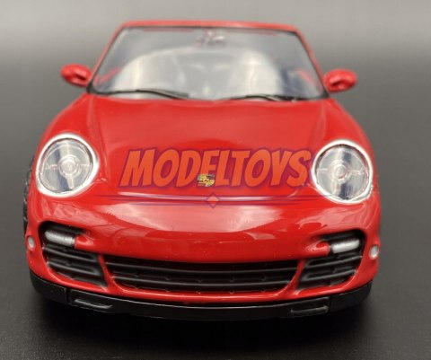 Porsche 911 Turbo Cabriolet 1:24 Motormax 73348 Porsche 911 Turbo Cabriolet 1:24 Motormax 73348