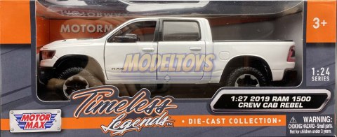 RAM 1500 Crew Rebel 2019 1:27 model Motormax 79358 RAM 1500 Crew Rebel 2019 1:27 model Motormax 79358