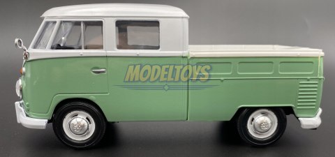 VW Type 2 T1 Double Cab Pickup 1:24 Motormax 79343 VW Type 2 T1 Double Cab Pickup 1:24 Motormax 79343