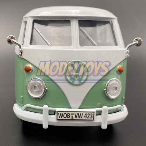 VW Type 2 T1 Double Cab Pickup 1:24 Motormax 79343 VW Type 2 T1 Double Cab Pickup 1:24 Motormax 79343