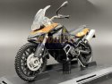 BMW F800 GS na podstawce 1:18 Motormax