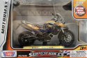 BMW F800 GS na podstawce 1:18 Motormax