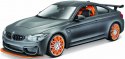 BMW M4 GTS grey 1:24 model do składania Maisto