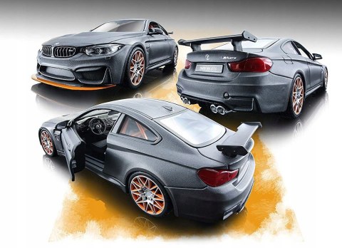 BMW M4 GTS grey 1:24 model do składania Maisto BMW M4 GTS grey 1:24 model do składania Maisto