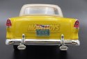 Chevrolet Bel Air 1955 1:18 yellow model Motormax 73184