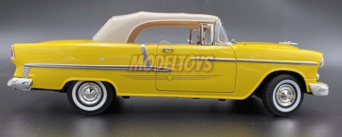 Chevrolet Bel Air 1955 1:18 yellow model Motormax 73184 Chevrolet Bel Air 1955 1:18 yellow model Motormax 73184