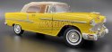 Chevrolet Bel Air 1955 1:18 yellow model Motormax 73184