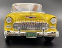 Chevrolet Bel Air 1955 1:18 yellow model Motormax 73184