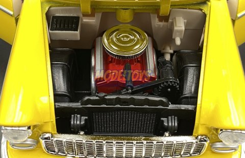 Chevrolet Bel Air 1955 1:18 yellow model Motormax 73184 Chevrolet Bel Air 1955 1:18 yellow model Motormax 73184