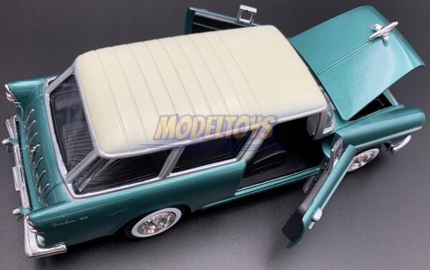 Chevrolet Bel Air Nomad 1955 1:24 Motormax 73248 Chevrolet Bel Air Nomad 1955 1:24 Motormax 73248
