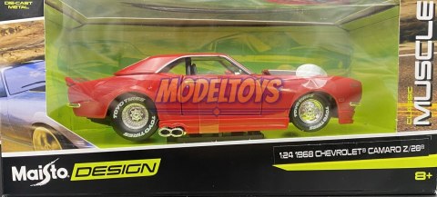 Chevrolet CAMARO Z28 1968 1:24 32508 Maisto Design Chevrolet CAMARO Z28 1968 1:24 32508 Maisto Design