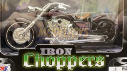 Chopper Iron CUSTOM black 1:18 Motormax