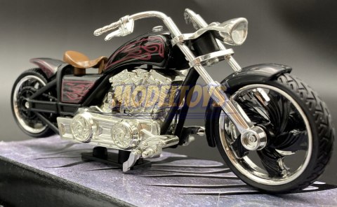 Chopper Iron CUSTOM black 1:18 Motormax Chopper Iron CUSTOM black 1:18 Motormax