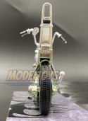 Chopper Iron CUSTOM blue 1:18 Motormax