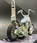 Chopper Iron CUSTOM blue 1:18 Motormax