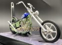 Chopper Iron CUSTOM blue 1:18 Motormax