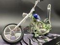 Chopper Iron CUSTOM blue 1:18 Motormax