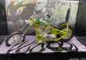 Chopper Iron CUSTOM green 1:18 Motormax