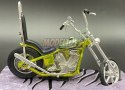 Chopper Iron CUSTOM green 1:18 Motormax