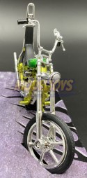 Chopper Iron CUSTOM green 1:18 Motormax