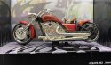 Chopper Iron CUSTOM red 1:18 Motormax