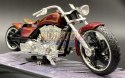 Chopper Iron CUSTOM red 1:18 Motormax