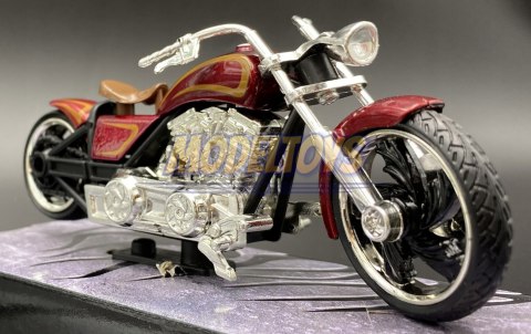 Chopper Iron CUSTOM red 1:18 Motormax Chopper Iron CUSTOM red 1:18 Motormax