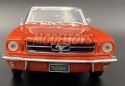 Ford Mustang 1/2 1964 red 1:18 model Motormax 73145