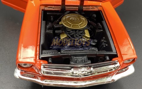 Ford Mustang 1/2 1964 red 1:18 model Motormax 73145 Ford Mustang 1/2 1964 red 1:18 model Motormax 73145