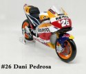 HONDA RC 213V MotoGP Dani Pedrosa #26 1:18 Maisto