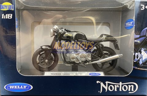 NORTON Commando 961 SE model motocykl 1:18 Welly NORTON Commando 961 SE model motocykl 1:18 Welly
