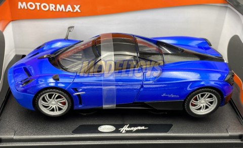 PAGANI Huayra blue 1:18 model Motormax 79160 PAGANI Huayra blue 1:18 model Motormax 79160