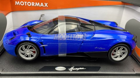 PAGANI Huayra blue 1:18 model Motormax 79160 PAGANI Huayra blue 1:18 model Motormax 79160