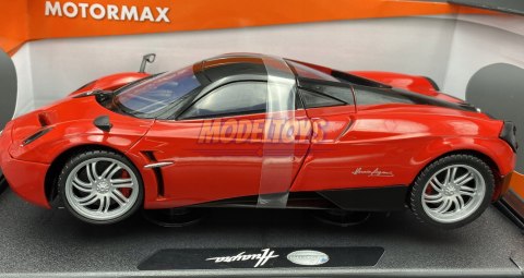 PAGANI Huayra red 1:18 model Motormax 79160 PAGANI Huayra red 1:18 model Motormax 79160