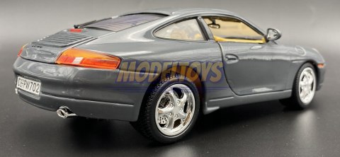 PORSCHE 911 grey 1:18 model Motormax 73101 PORSCHE 911 grey 1:18 model Motormax 73101