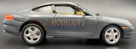 PORSCHE 911 grey 1:18 model Motormax 73101 PORSCHE 911 grey 1:18 model Motormax 73101