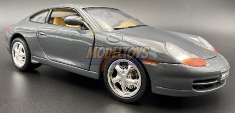 PORSCHE 911 grey 1:18 model Motormax 73101 PORSCHE 911 grey 1:18 model Motormax 73101