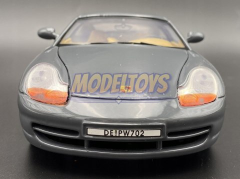 PORSCHE 911 grey 1:18 model Motormax 73101 PORSCHE 911 grey 1:18 model Motormax 73101
