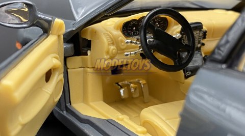 PORSCHE 911 grey 1:18 model Motormax 73101 PORSCHE 911 grey 1:18 model Motormax 73101